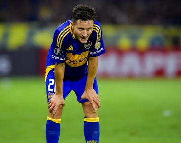 Alarma en Boca por Ander Herrera: el futbolista sintió una molestia y no entrenó con normalidad