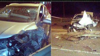 Así quedó el auto Así quedó el auto