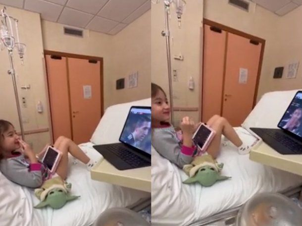 El tierno video de la hija de Di María y la promesa que le cumplió el jugador
