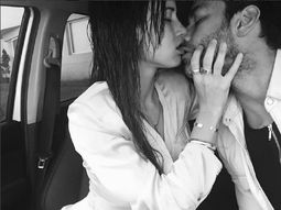 La fogosa foto de Mariano Martínez y su novia