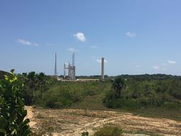 Éste es el lugar donde lanzaron el Arsat-2