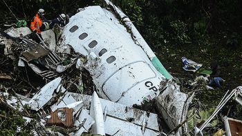 El avión de Lamia, destrozado El avión de Lamia, destrozado