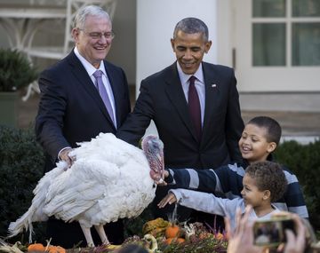 El presidente Obama encabezó el acto en la Casa Blanca