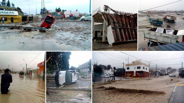 Más de 2.000 casas fueron destruidas por el temporal en Comodoro Rivadavia&nbsp;