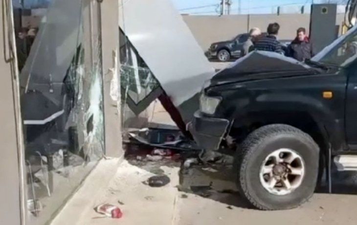 Impactante choque en San Justo