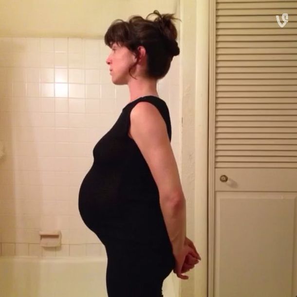Pura ternura: mirá el video de un embarazo de nueve meses en solo seis segundos