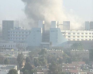 Así impactó un misil iraní contra uno de los hospitales más grandes de Israel