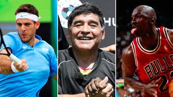 a minutos de la final de la copa davis, maradona pidio que del potro sea como jordan a minutos de la final de la copa davis, maradona pidio que del potro sea como jordan