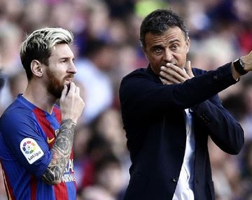 El rosarino ganó varios títulos de la mano del catalán