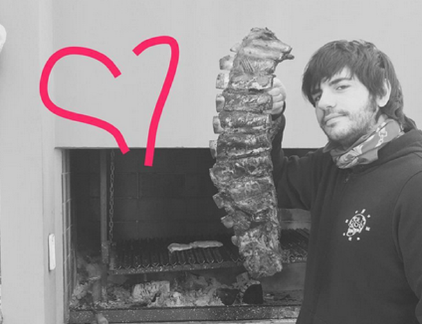 Marco Antonio Caponi sorprendió con un asado a Mónica Antonópulos.&nbsp;