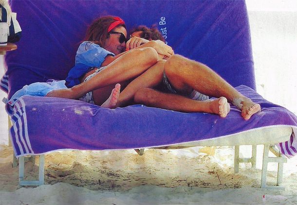 Las fotos de las dulces vacaciones de Paula y Peter