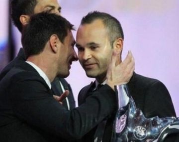 Andrés Iniesta: No vi otro jugador como Lionel Messi