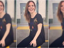 La incipiente pancita de Agustina Kämpfer La incipiente pancita de Agustina Kämpfer