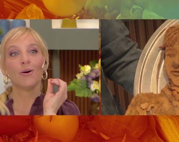 Tegobis: la intempestiva reacción de Jimena Monteverde al ver su cara en una milanesa