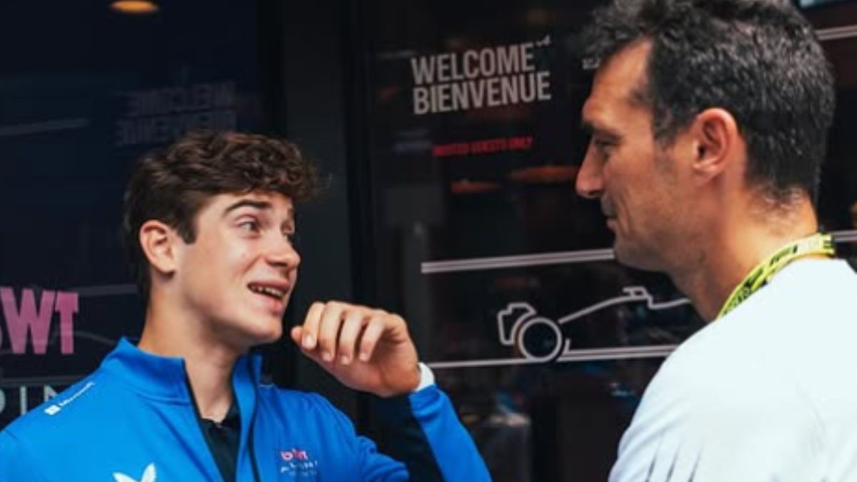 Lionel Scaloni visitó a Franco Colapinto en Bélgica: el emocionante mensaje de Alpine