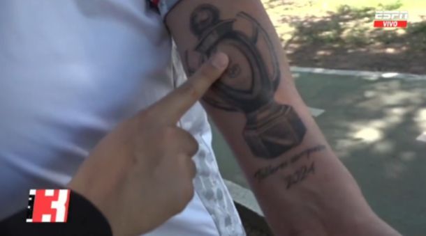 Habló el hincha que se tatuó Talleres campeón 2024 antes de la definición: Sentí que...