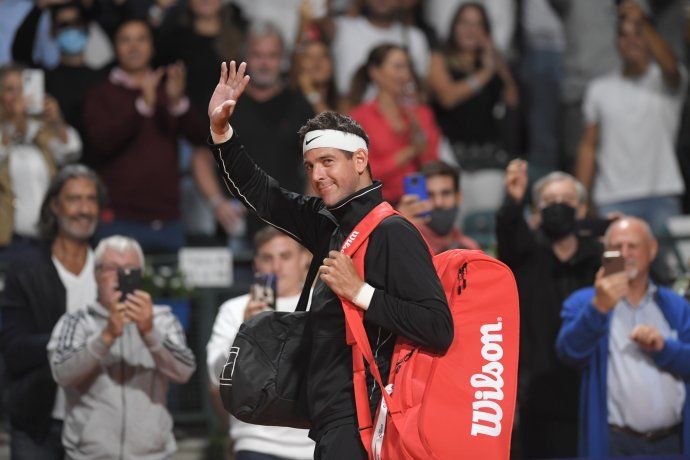 La emoción de Del Potro en su vuelta al tenis