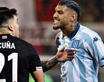 Atención Racing: el duro castigo que recibió Balboa por escupir al Huevo Acuña