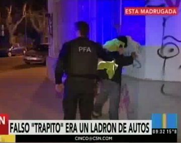 Falso trapito robaba autoestéreos en pleno Palermo Hollywood