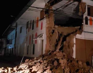 Un fuerte sismo sacudió a Perú