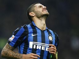 La indignación de Icardi por una jugada que no terminó como él quería