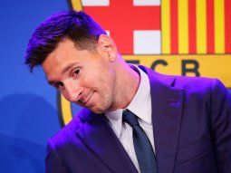 Para quiénes fue la única sonrisa de Messi en su despedida