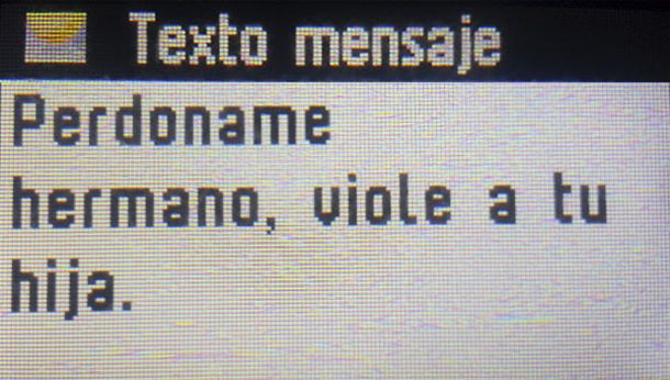 Abusó de su sobrina y se excusó por SMS: Perdoname hermano, violé a tu hija