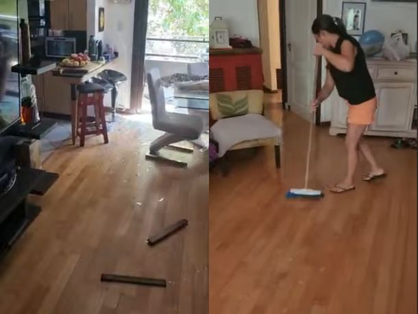 Explosión en Villa Devoto: la onda expansiva destruyó la casa de enfrente