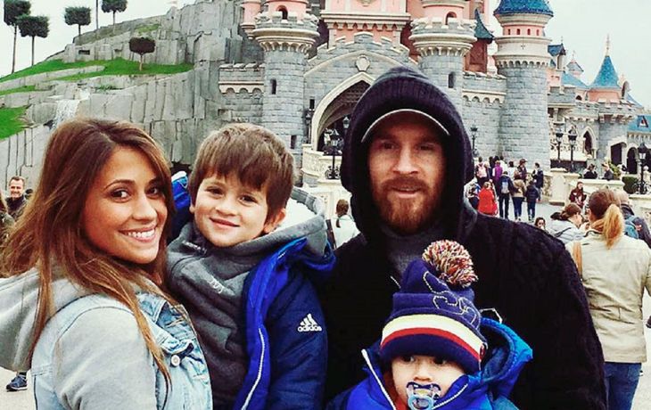 Messi y su familia viajaron a Finlandia a conocer a ¡Papá Noel!