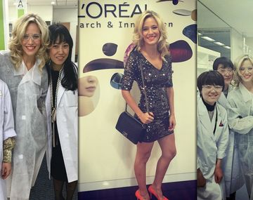 La desopilante visita de Luisana Lopilato a un laboratorio en Tokio