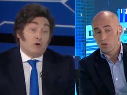 Milei ahora le gritó a Trebucq por la crisis: ¿Cómo querés que lo resuelva?
