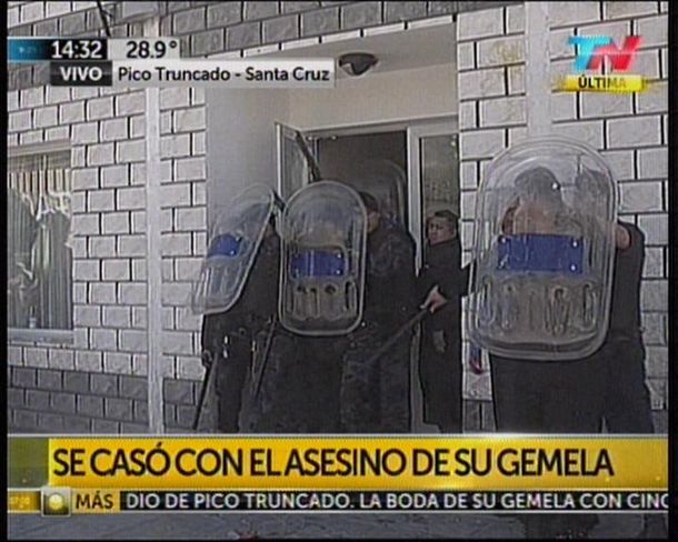 Incidentes en el casamiento de la gemela: un detenido