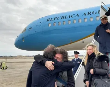 Javier Milei inicia una nueva gira en Estados Unidos.