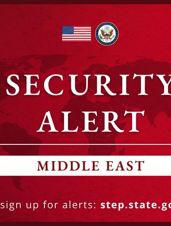 Alerta global de Estados Unidos: piden evitar viajes a Medio Oriente