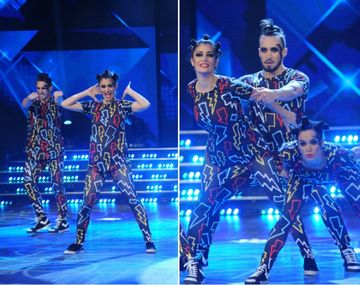 La danza de precisión de Carla Conte en el Bailando 2016.