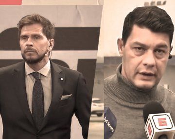 Sebastián Battaglia y un duro cruce con el Pollo Vignolo