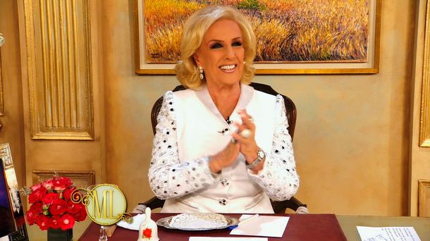 Mirtha Legrand regresó a la televisión luego de suspender su programa del sábado
