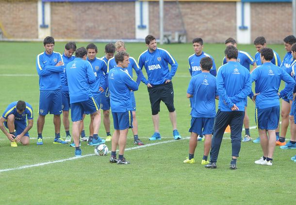 Boca volvió a los entrenamientos pensando en la Copa