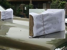 Un hombre se cansó de que otro le estacionara la camioneta y  le hizo una particular amenaza.