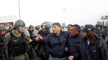imagenes de los incidentes en el desalojo de la panamericana imagenes de los incidentes en el desalojo de la panamericana
