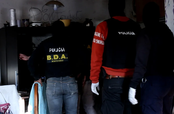 En Uruguay se busca habilitar los allanamientos nocturnos para combatir el naarcotráfico.