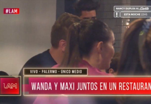 Wanda Nara y Maxi López compartieron una cena familiar junto a sus hijos