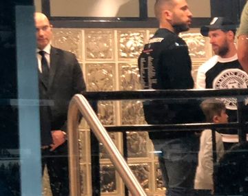 No se la perdió: Lionel Messi fue al Santiago Bernabéu