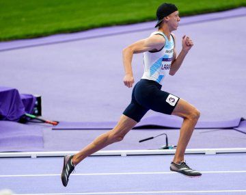 Elián Larregina hizo historia al competir en semifinales de los 400 metros