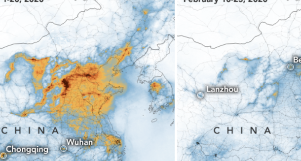 Cinco ejemplos sobre cómo el coronavirus bajó la contaminación ambiental