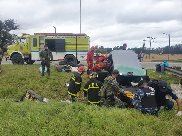 Dos mujeres murieron en un accidente en Ruta 2