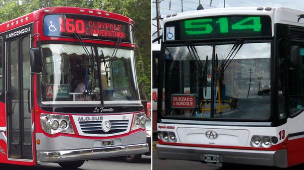 Paro de colectivos en la zona sur: las líneas 160 y 514 siguen sin funcionar