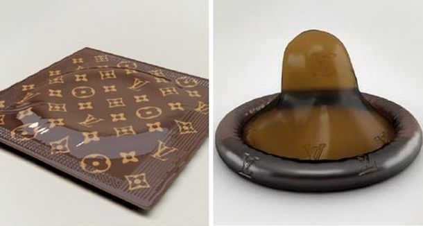 Preservativo Louis Vuitton