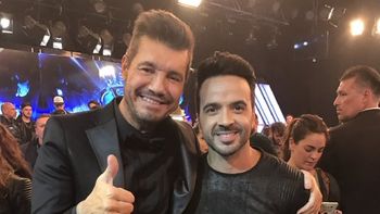 Marcelo Tinelli y Luis Fonsi Marcelo Tinelli y Luis Fonsi
