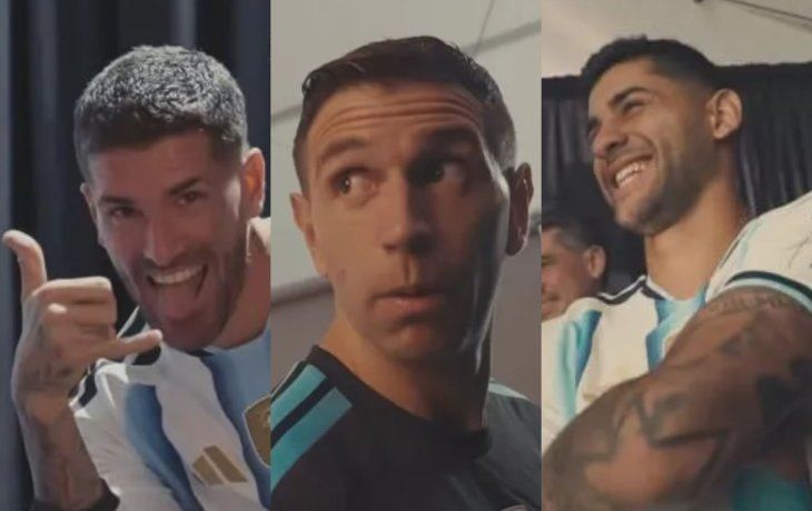 Entre risas y buen clima: así fue la sesión de fotos de la Selección Argentina antes del debut